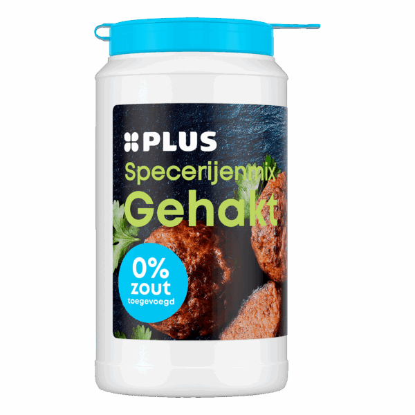 PLUS Gehaktkruiden zonder toegev zout - PLUS