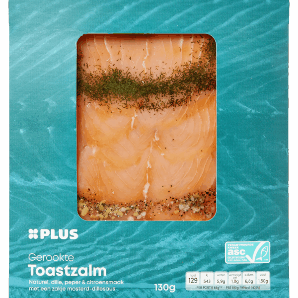 PLUS Gerookte toastzalm - PLUS