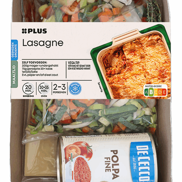 PLUS Gesneden verspakket Lasagne - PLUS