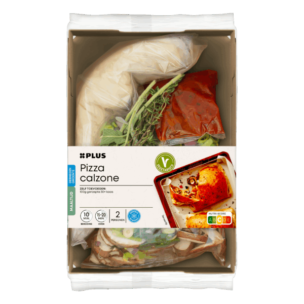 PLUS Gesneden verspakket Pizza calzone - PLUS