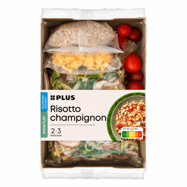 PLUS Gesneden verspakket risotto champignon - PLUS