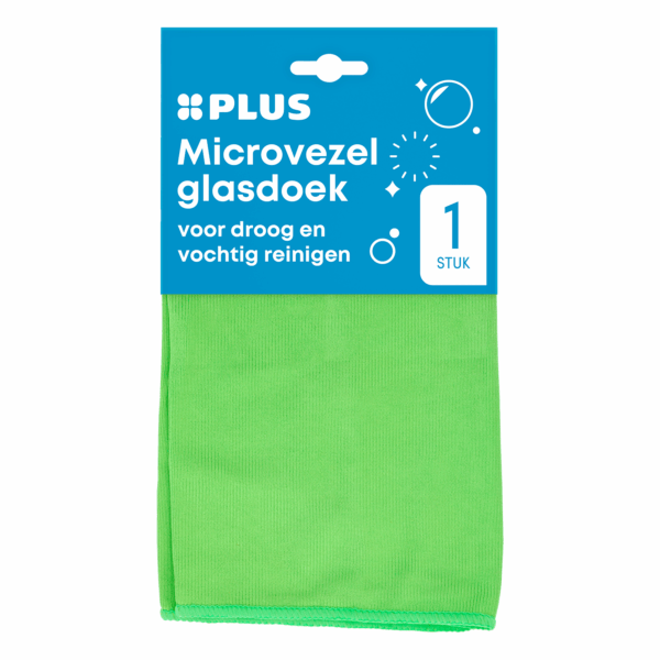 PLUS Glasdoek Microvezel - PLUS