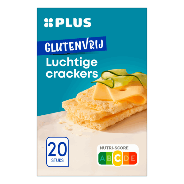 PLUS Glutenvrije luchtige crackers - PLUS