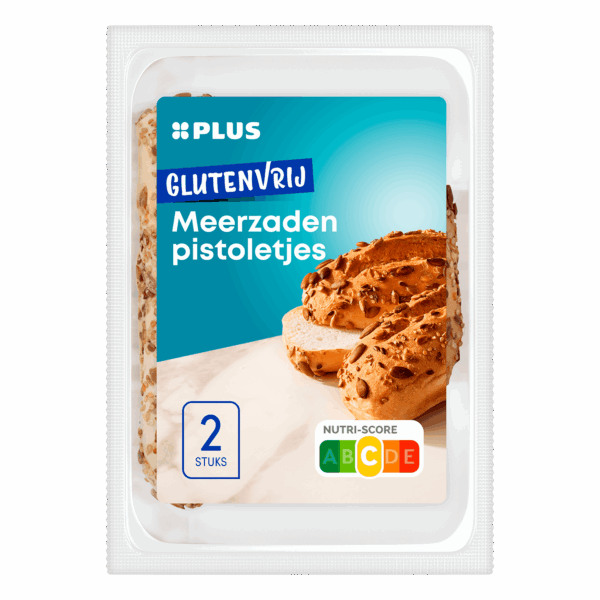 PLUS Glutenvrije pistolets meerzaden - PLUS