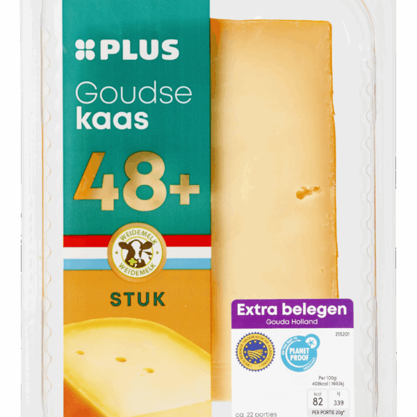 PLUS Goudse extra belegen 48+ stuk - PLUS