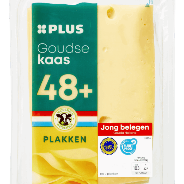 PLUS Goudse jong belegen 48+ plakken - PLUS