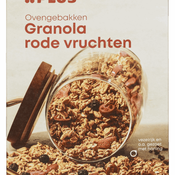 PLUS Granola rode vruchten - PLUS