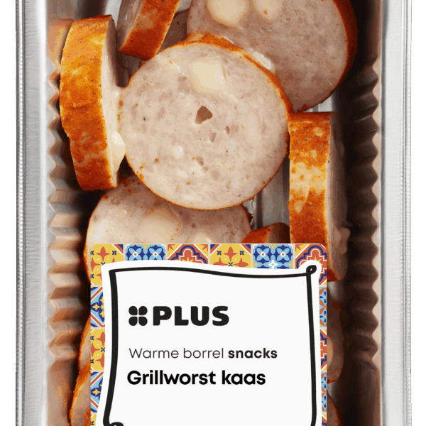 PLUS Grillworst kaas plakjes - PLUS