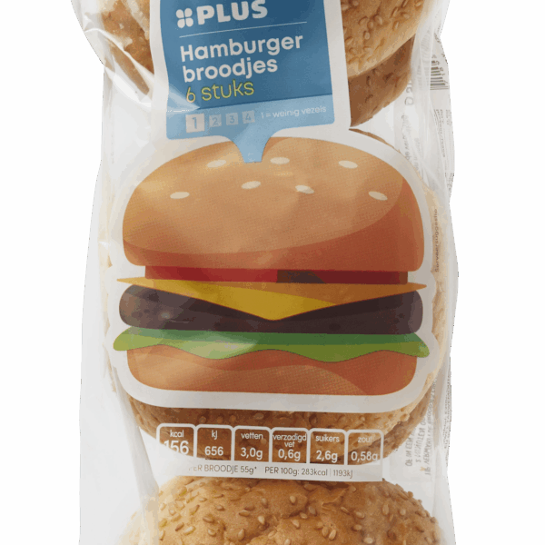 PLUS Hamburgerbroodjes - PLUS