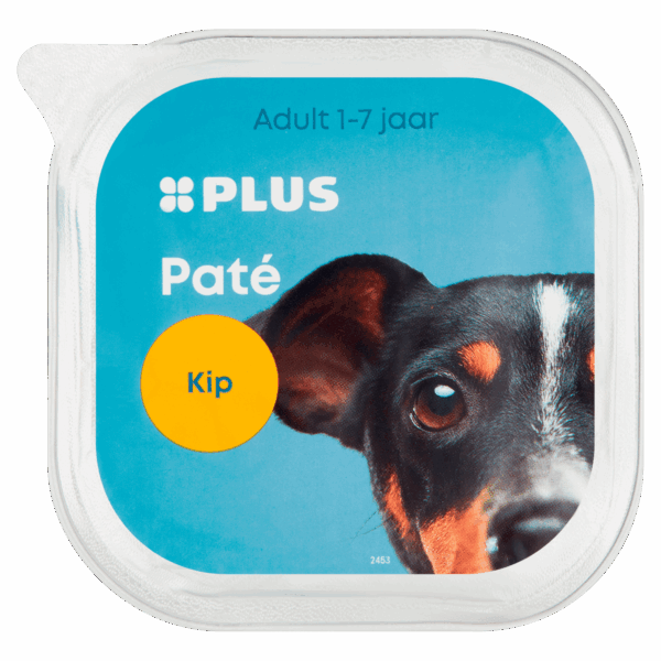 PLUS Honden paté Kip - PLUS