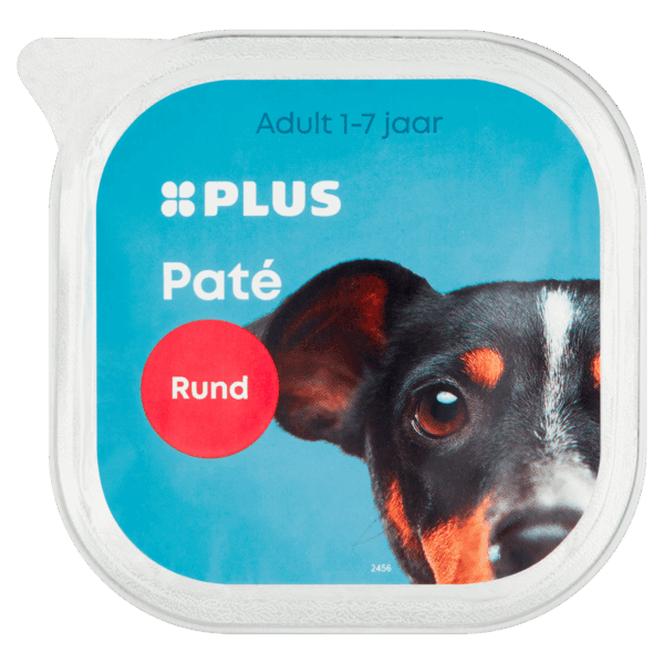 PLUS Honden paté Rund - PLUS