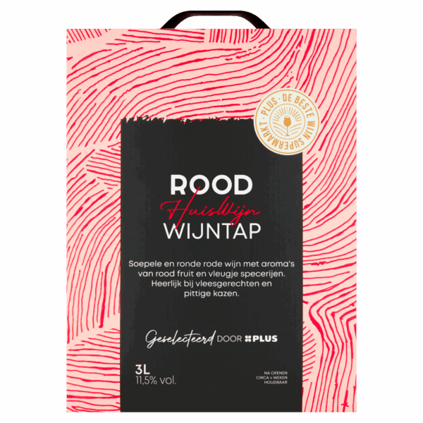 PLUS Huiswijn Rood wijntap - PLUS