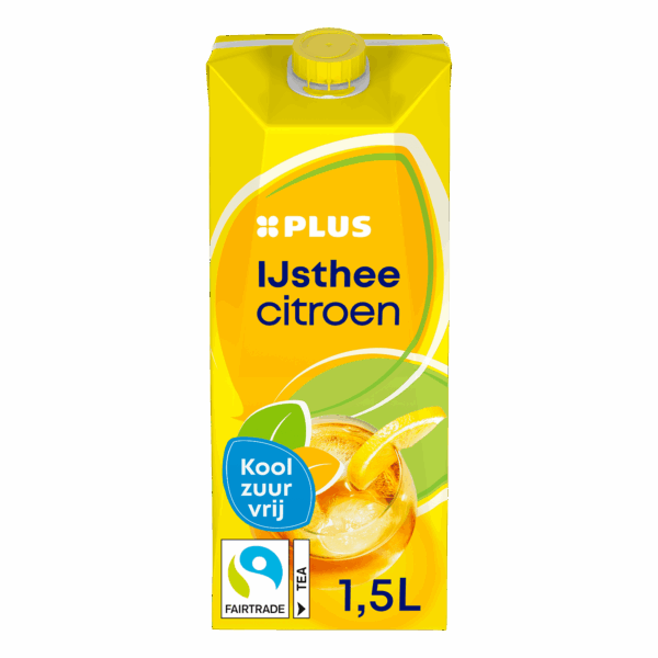 PLUS IJsthee Citroen Fairtrade - PLUS