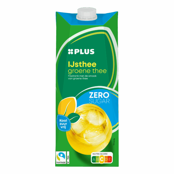 PLUS IJsthee groene thee zero - PLUS