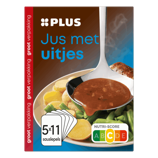 PLUS Jus met uitjes 5 pak - PLUS