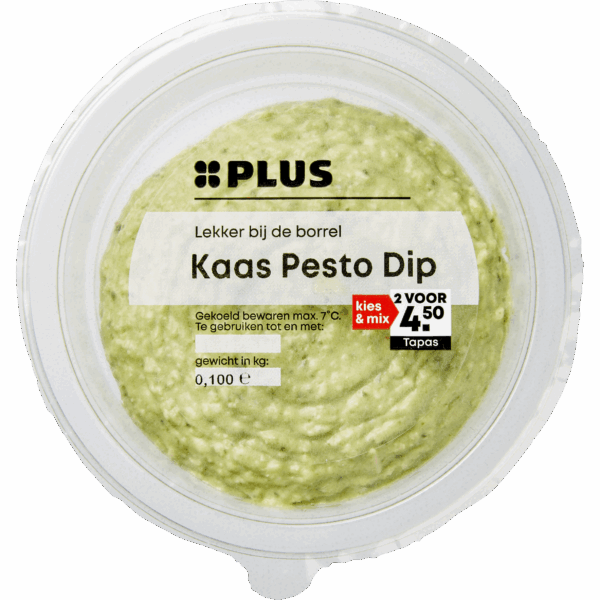 PLUS Kaas-Pesto dip - PLUS