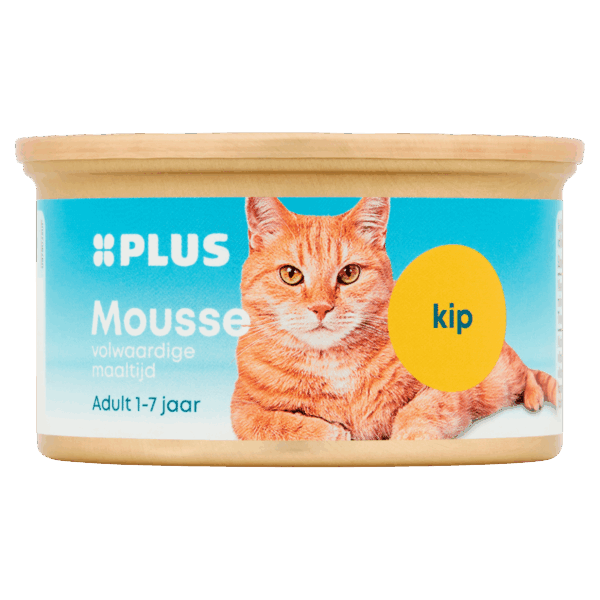 PLUS Katten mousse kip - PLUS