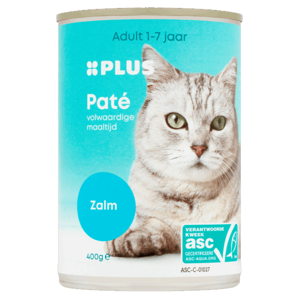 PLUS Katten paté Zalm - PLUS