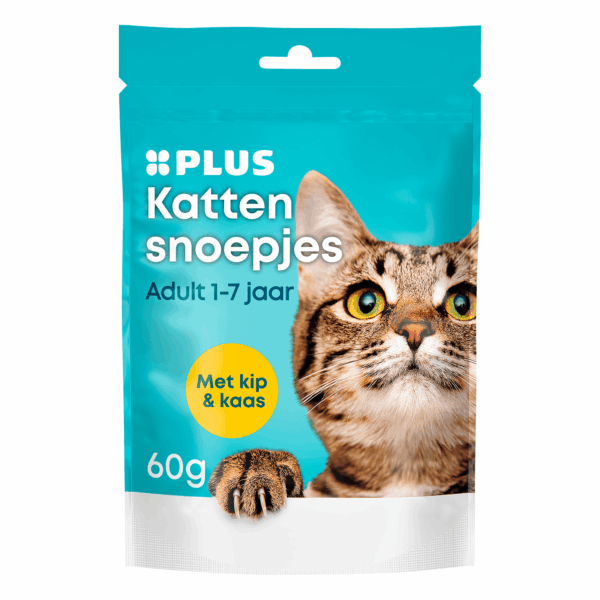 PLUS Kattensnoepjes kaas en gevogelte - PLUS