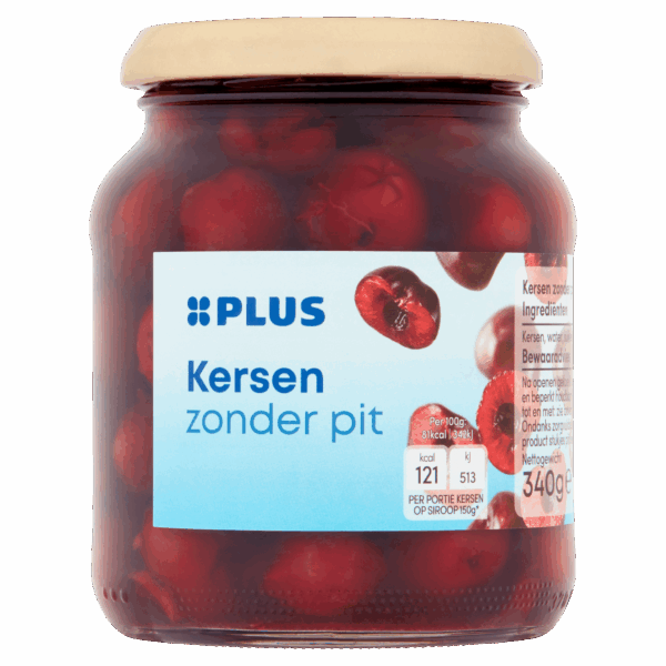 PLUS Kersen zonder pit - PLUS