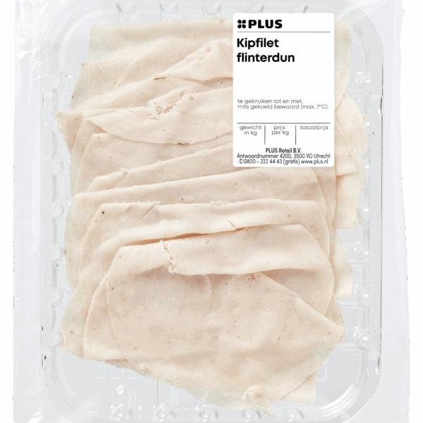 PLUS Kipfilet flinterdun - PLUS