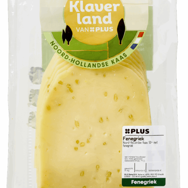 PLUS Klaverland Fenegriekkaas 50+ plakken - PLUS