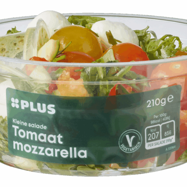 PLUS Kleine salade tomaat mozzarella - PLUS