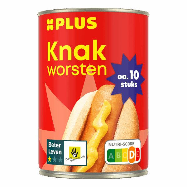 PLUS Knakworsten - PLUS