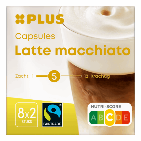 PLUS Koffiecapsules Latte macchiato - PLUS