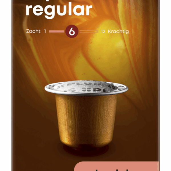PLUS Koffiecups Espresso regular sterkte 6 - PLUS