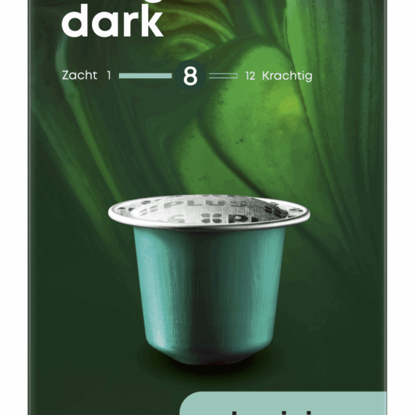 PLUS Koffiecups Lungo dark sterkte 8 - PLUS