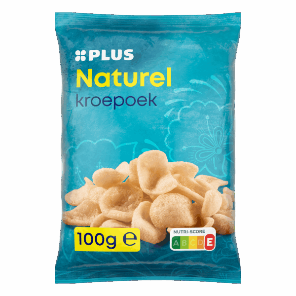 PLUS Kroepoek Naturel klein - PLUS