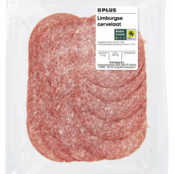 PLUS Limburgse cervelaat - PLUS