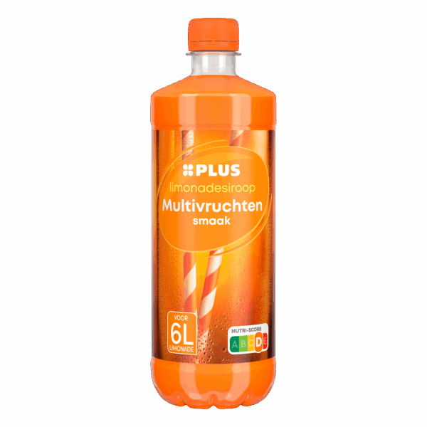 PLUS Limonadesiroop multivruchten - PLUS