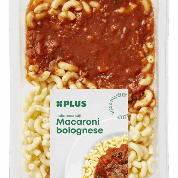 PLUS Macaroni Bolognese - PLUS