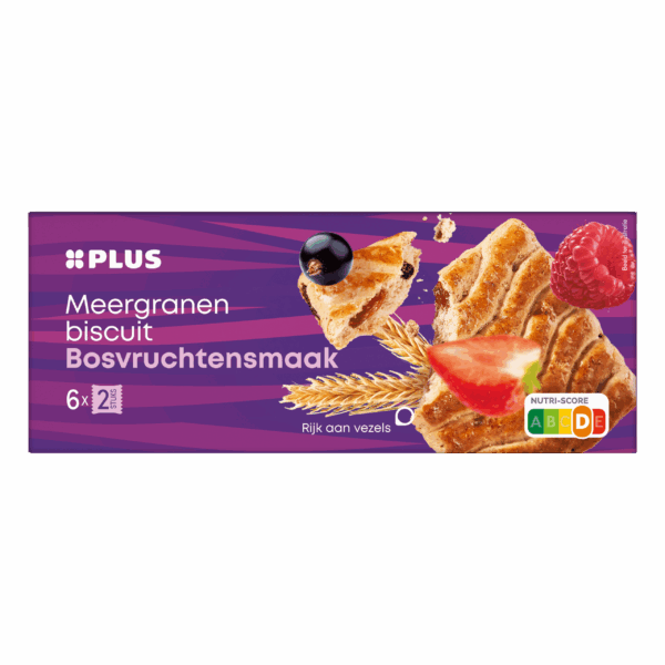 PLUS Meergranenbiscuit bosvruchten - PLUS