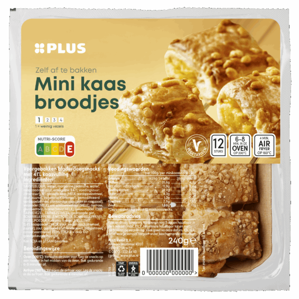 PLUS Mini kaasbroodjes - PLUS