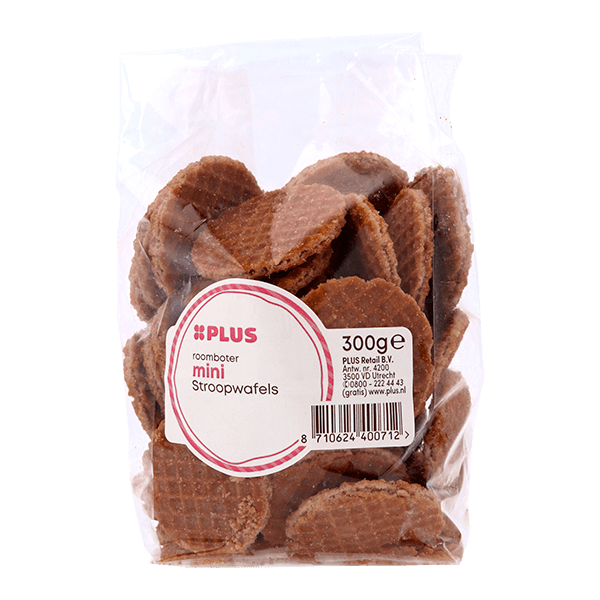 PLUS Mini stroopwafels - PLUS