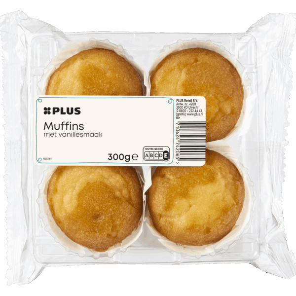 PLUS Muffins naturel - PLUS
