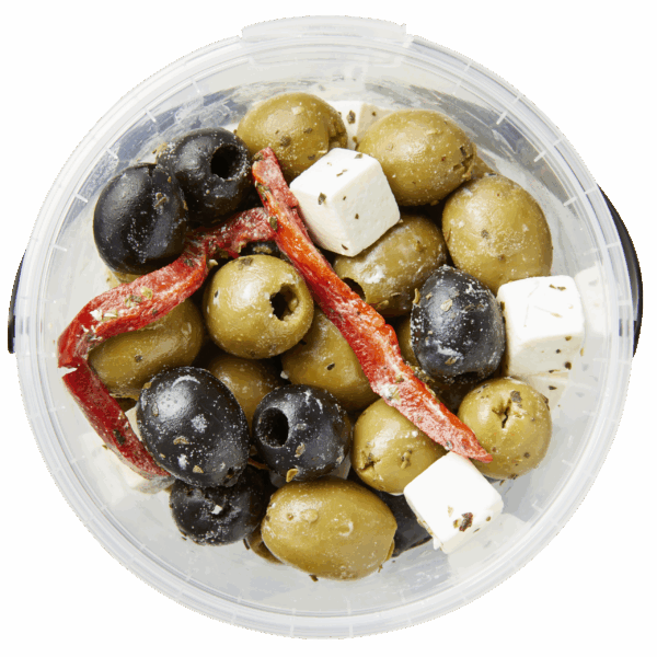 PLUS Olijven met zachte kaas - PLUS