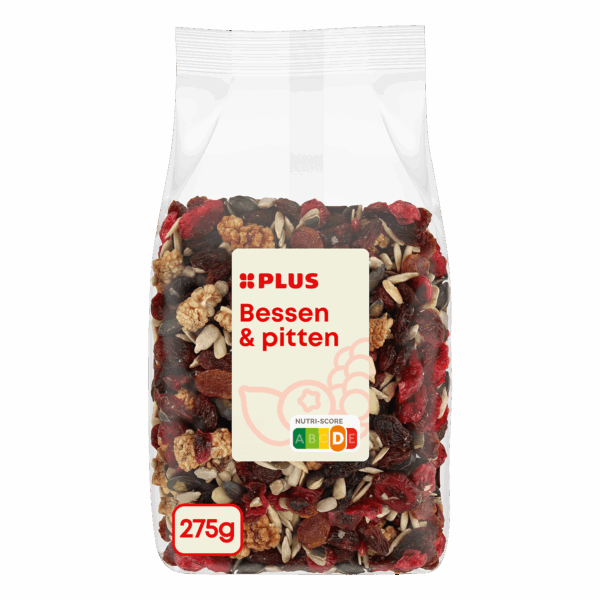 PLUS Ontbijtverrijker bessen pitten mix - PLUS