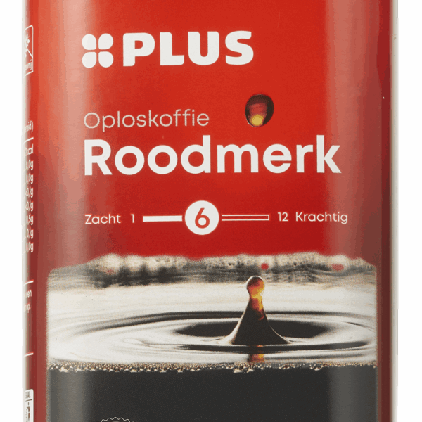 PLUS Oploskoffie rood - PLUS