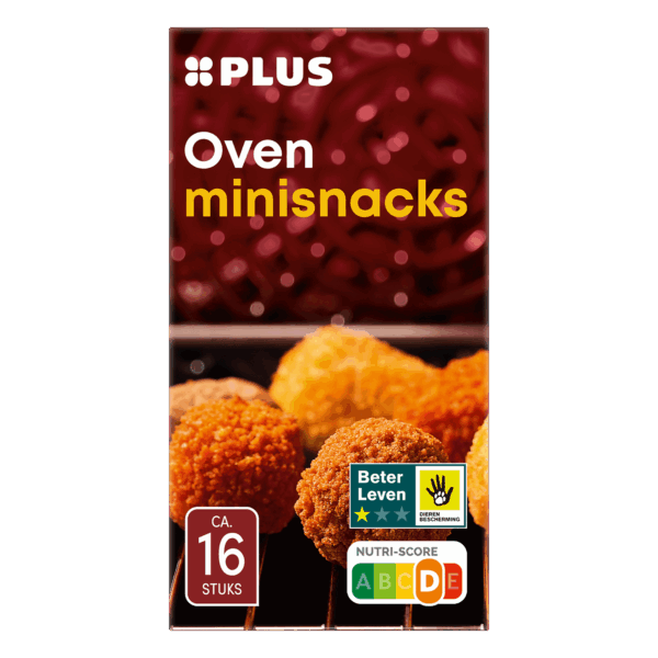 PLUS Oven minisnacks 16 stuks - PLUS