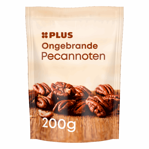 PLUS Pecannoten ongebrand ongezouten - PLUS