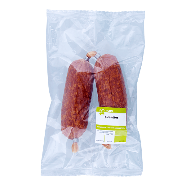PLUS Pikanties (2 worstjes) - PLUS