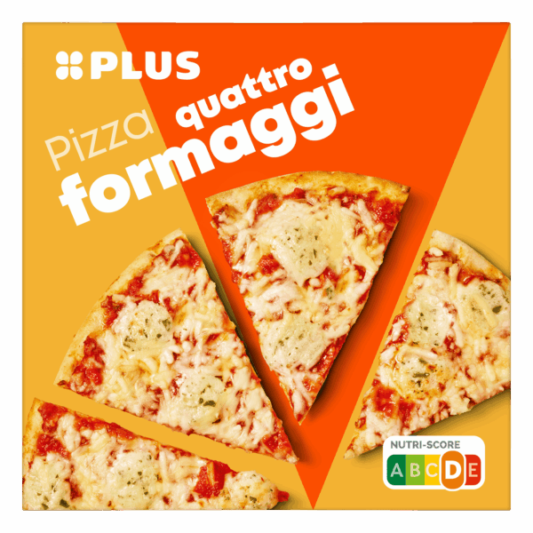 PLUS Pizza quattro formaggi - PLUS