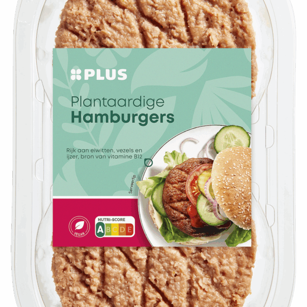 PLUS Plantaardige hamburgers - PLUS