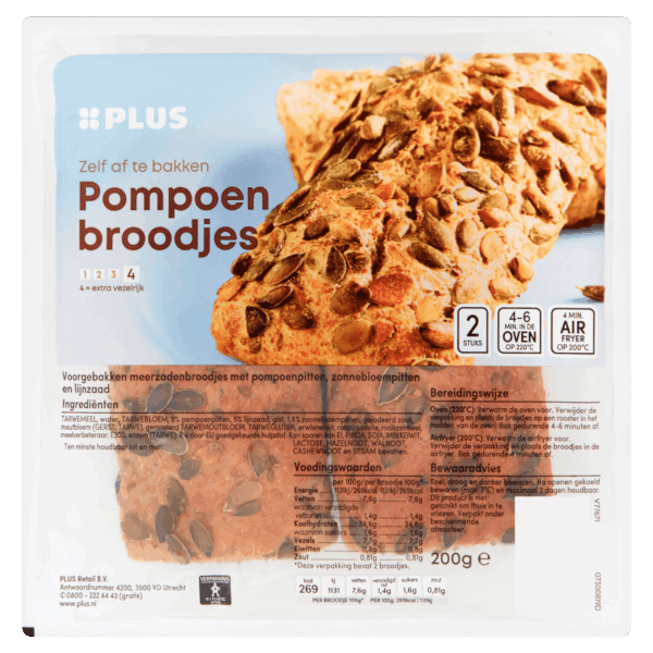 PLUS Pompoenbroodjes - PLUS