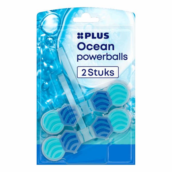PLUS Powerball toiletblok ocean - PLUS