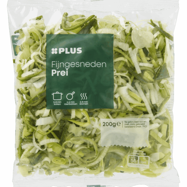 PLUS Prei fijngesneden - PLUS